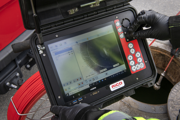 Monitoring pipeline condition via an inspection camera system.