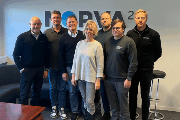 Representatives from Norva24 Sweden and Denmark during the meeting